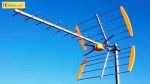 posisi antena tv yang benar