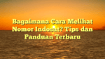Bagaimana Cara Melihat Nomor Indosat? Tips dan Panduan Terbaru