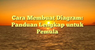 Cara Membuat Diagram: Panduan Lengkap untuk Pemula