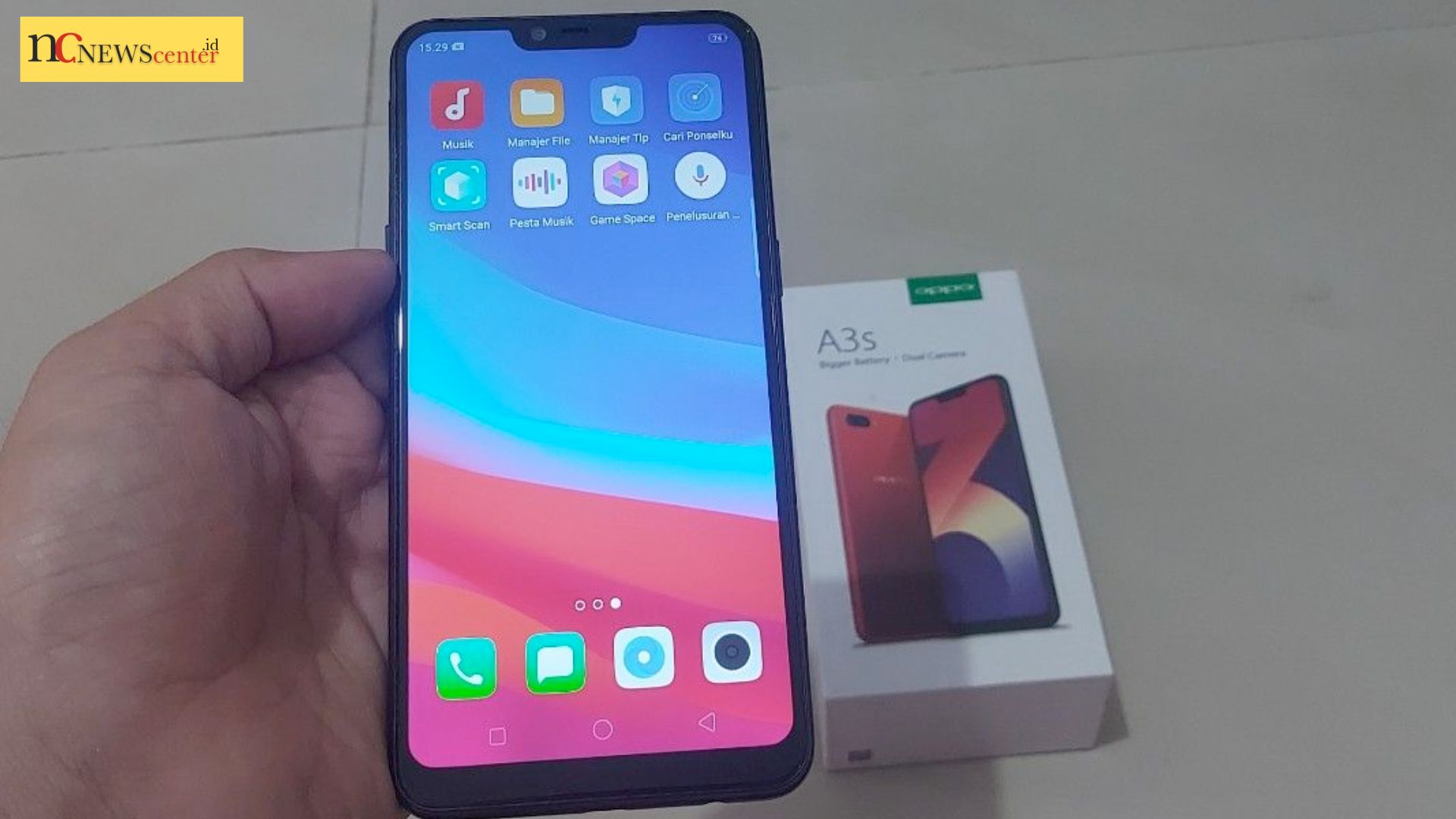 cara mengunci aplikasi di hp oppo a3s