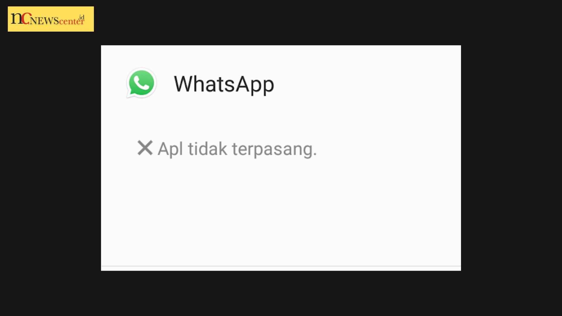 cara mengatasi aplikasi tidak terinstal