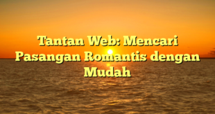 Tantan Web: Mencari Pasangan Romantis dengan Mudah
