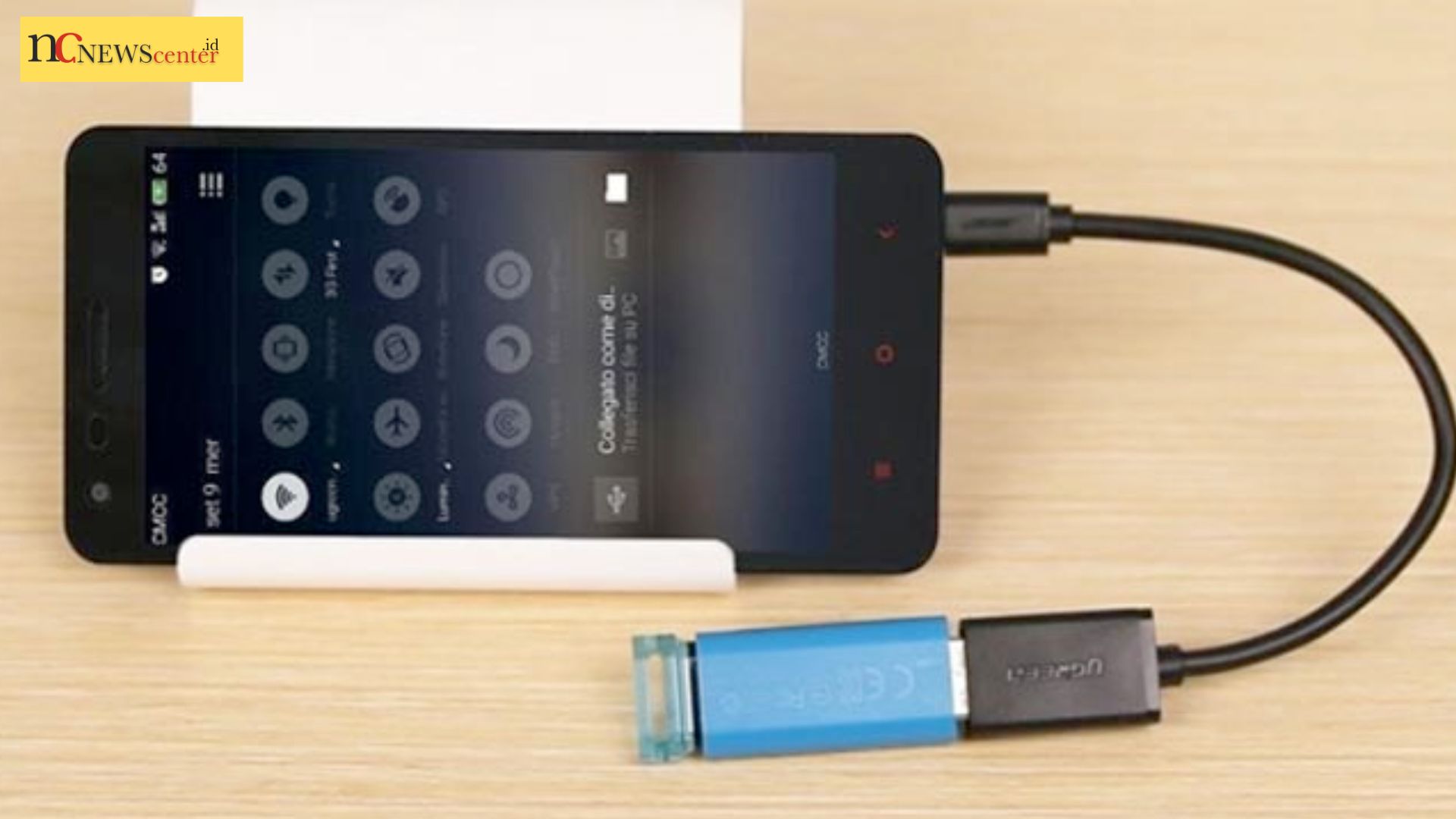 cara membuat android support OTG tanpa root