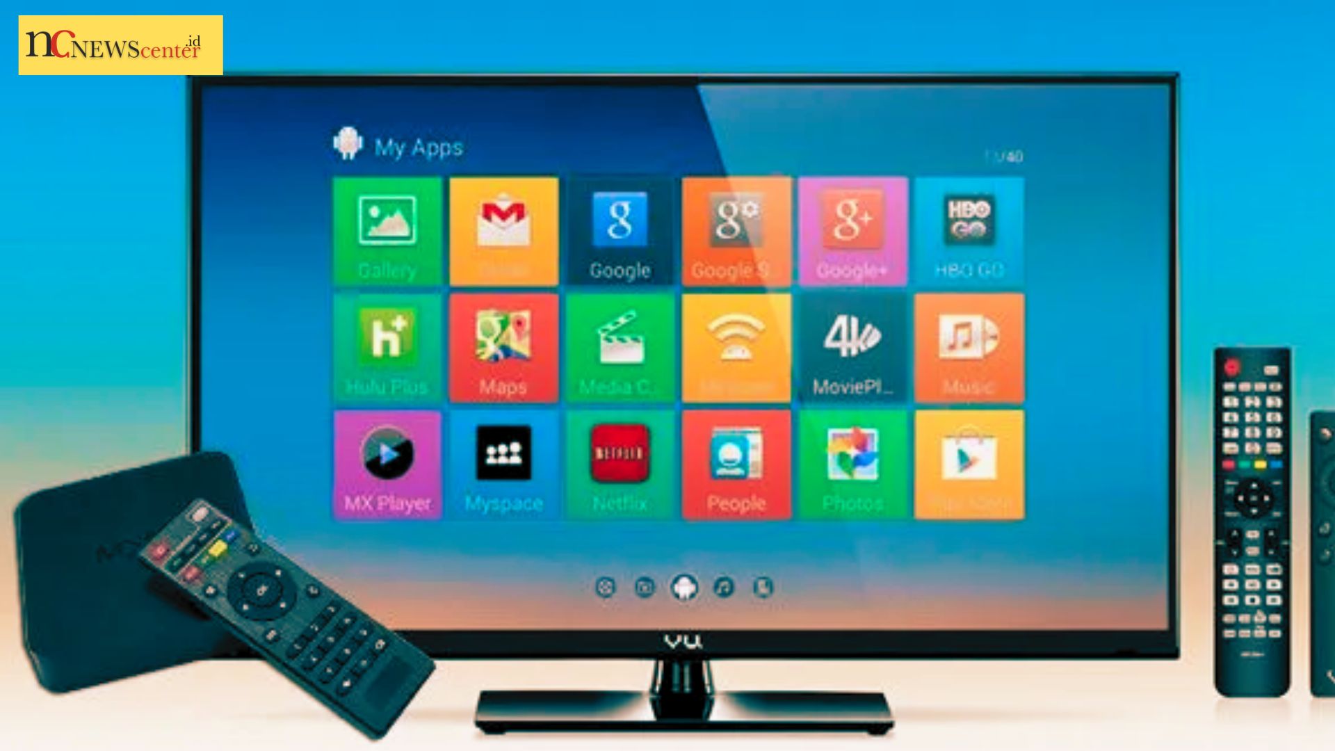 cara pasang android tv box