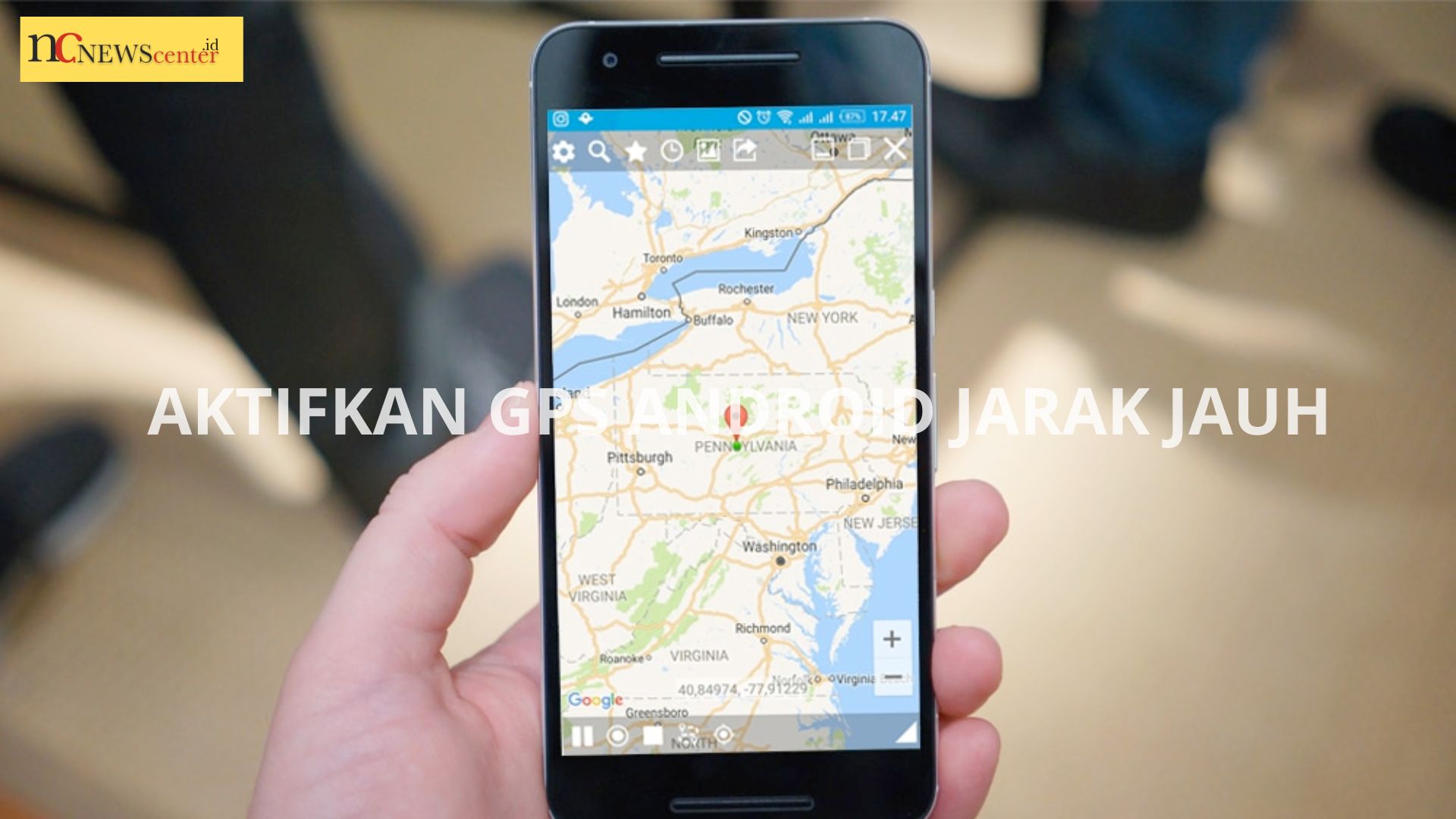 cara mengaktifkan gps android jarak jauh
