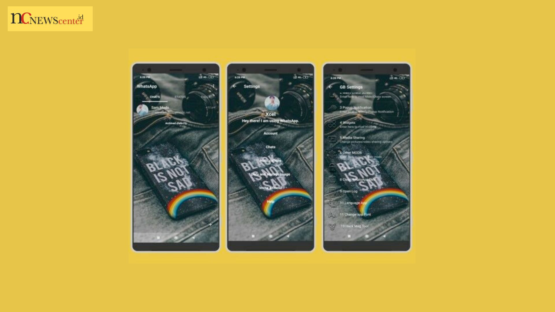 aplikasi wa transparan android