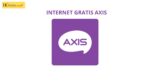 trik internet gratis axis unlimited