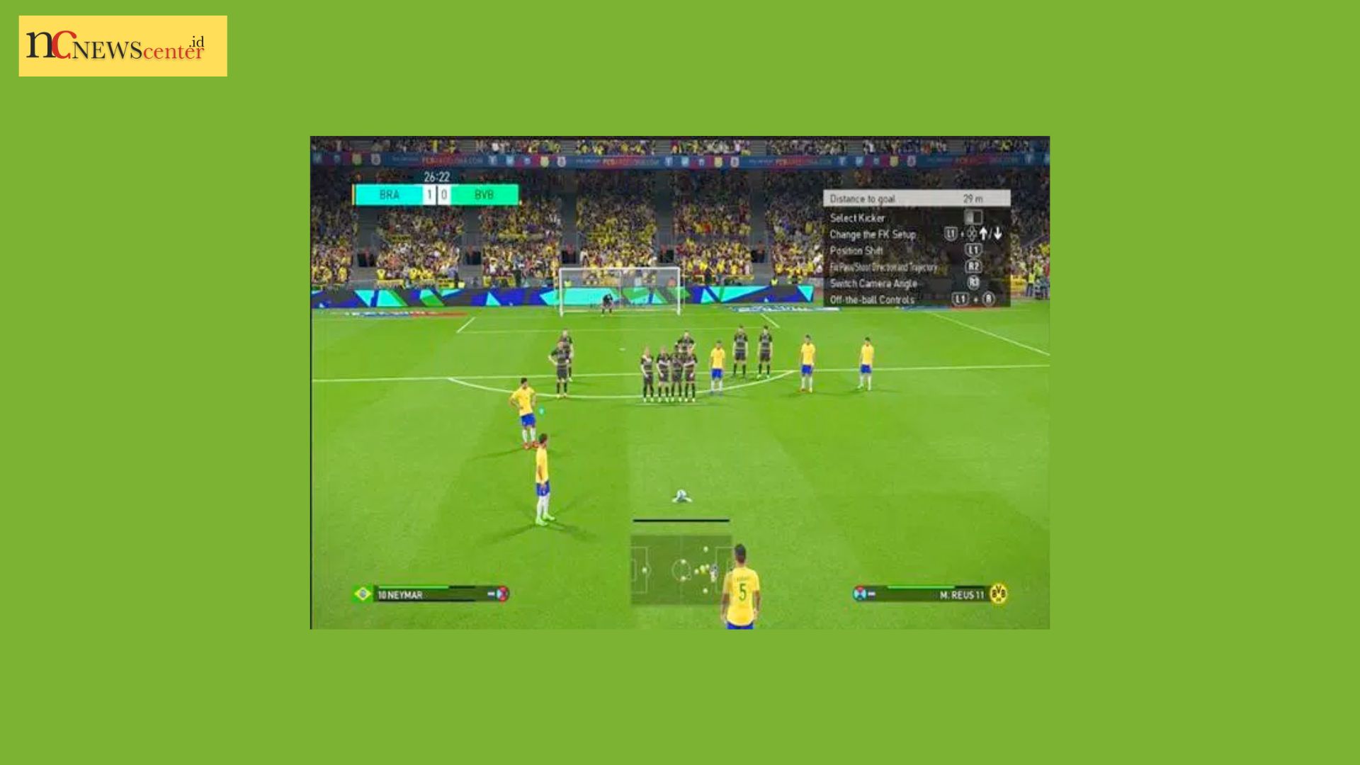 cara bermain pes 2018 di android
