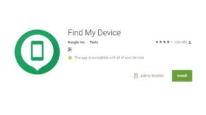find my device